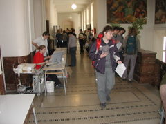 Registrace účastníků 2004